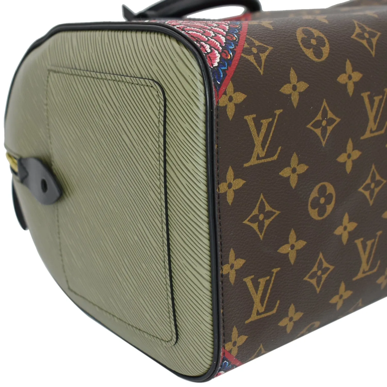 LOUIS VUITTON Kabuki Speedy 30 Monogram Canvas Satchel Bag Brown - Hot Deals