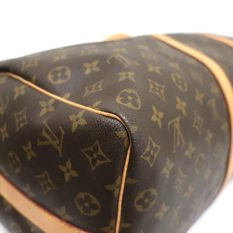 Louis Vuitton Keepall 50 Duffle Bag Brown Monogram Canvas