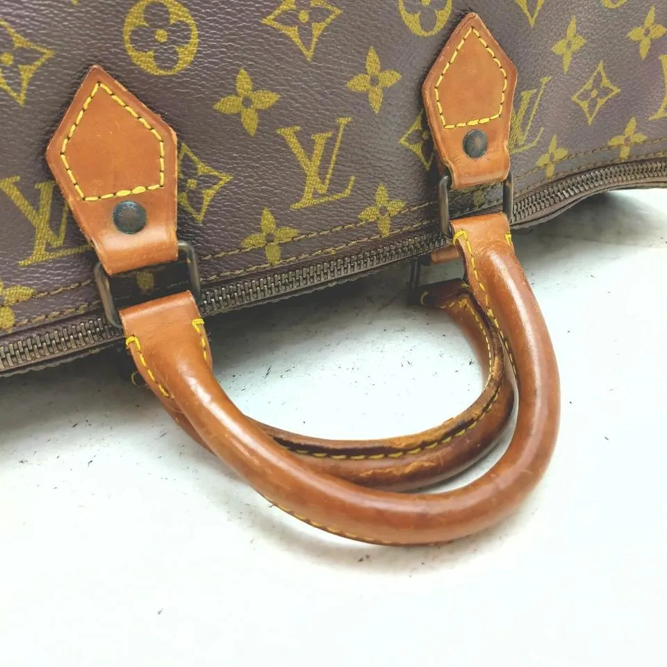 Louis Vuitton Large Monogram Speedy 40 Boston GM 861559
