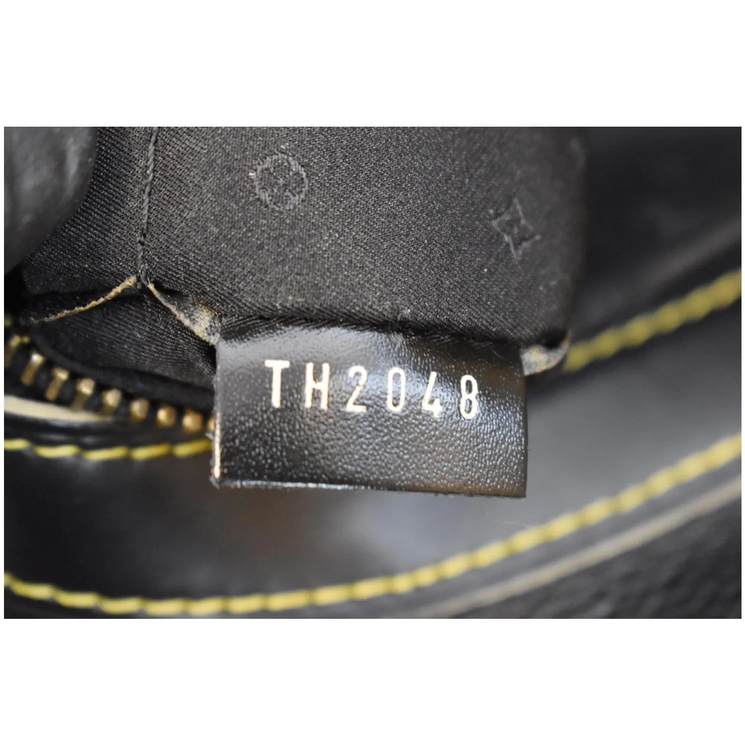 LOUIS VUITTON Le Radieux Suhali Leather Satchel Bag Black