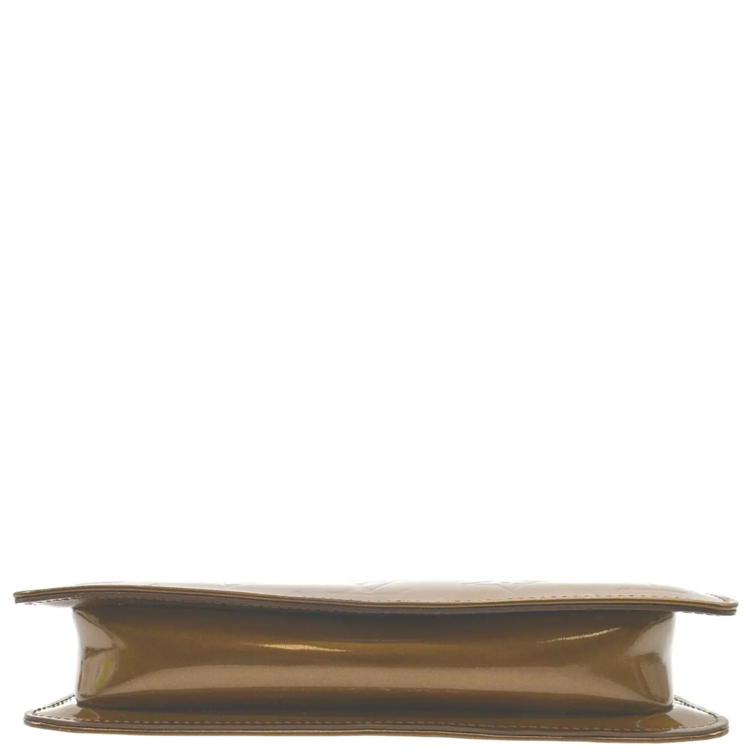 LOUIS VUITTON Lexington Monogram Vernis Leather Pouch Bronze