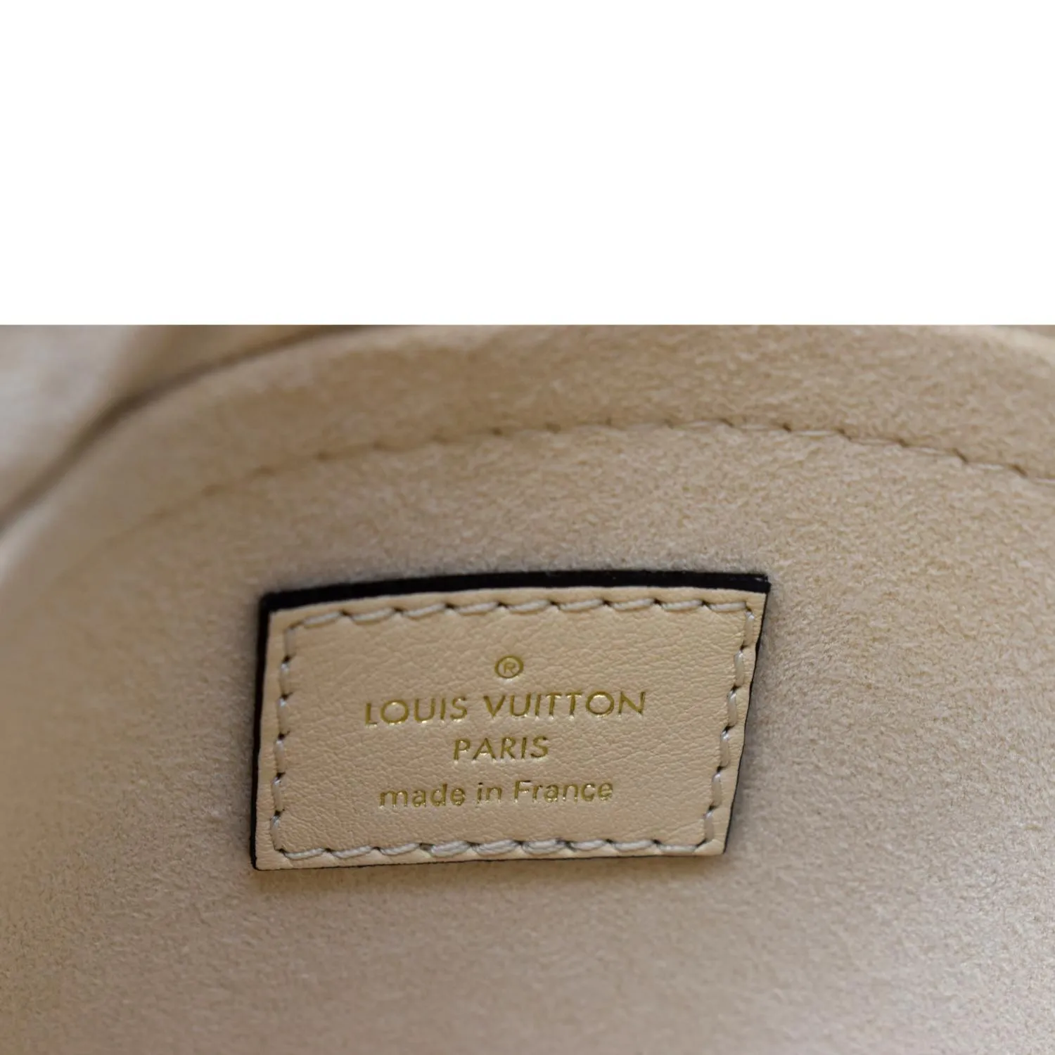 LOUIS VUITTON Locky BB Monogram Canvas Satchel Bag Neutral