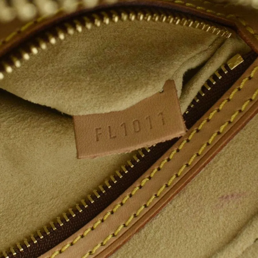 LOUIS VUITTON Looping MM Monogram Canvas Shoulder Bag Brown