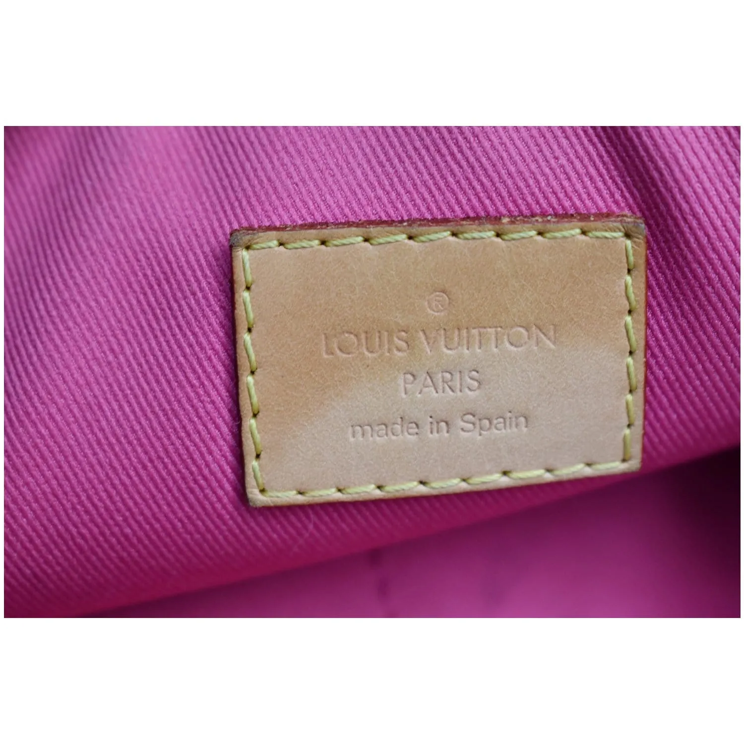 LOUIS VUITTON Lorette Monogram Canvas Shoulder Bag Brown