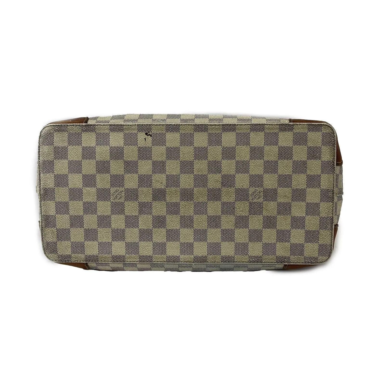 Louis Vuitton - LV - Hampstead MM - Damier Azur Ivory Blue Shoulder Bag