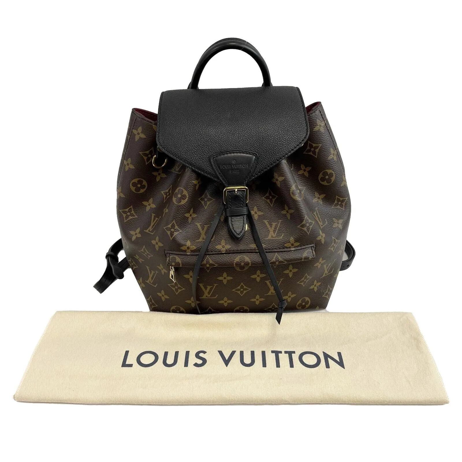 Louis Vuitton - LV Montsouris Canvas/ Leather Monogram Backpack