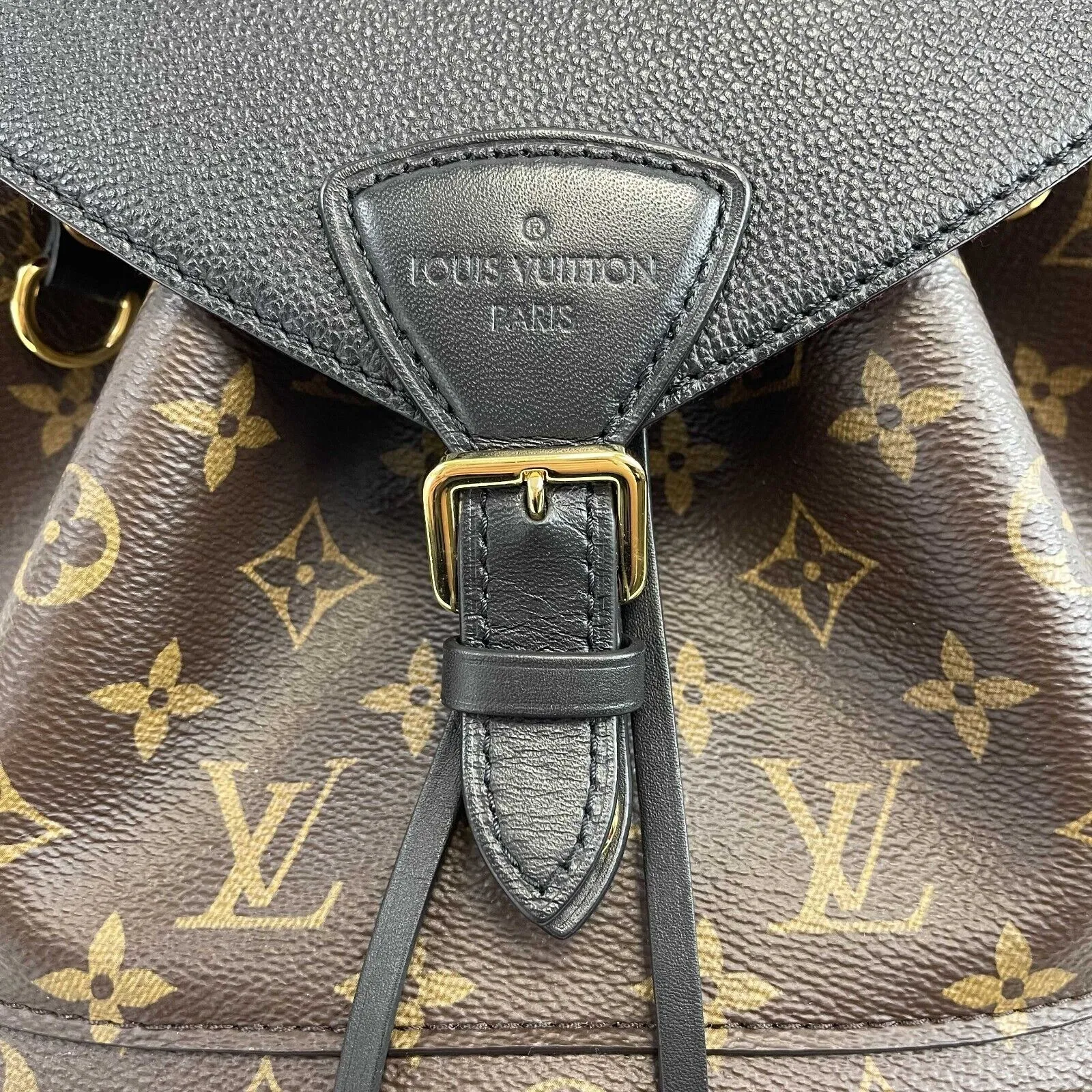 Louis Vuitton - LV Montsouris Canvas/ Leather Monogram Backpack