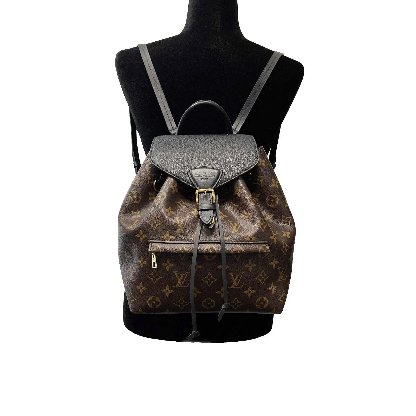 Louis Vuitton - LV Montsouris Canvas/ Leather Monogram Backpack
