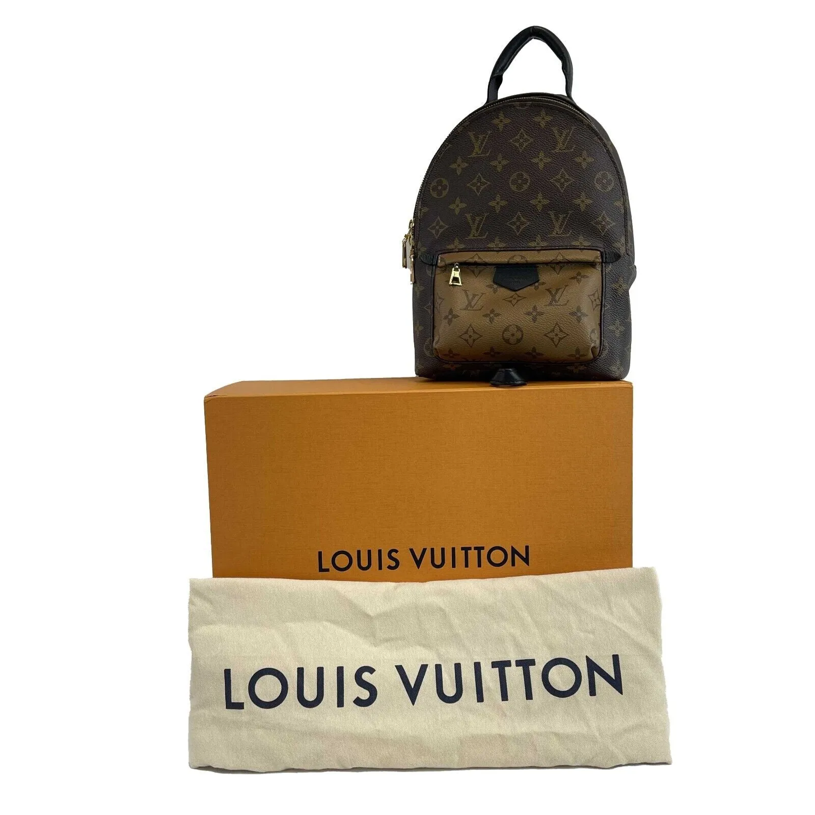 Louis Vuitton - LV Palm Springs PM - Brown / Tan Monogram Backpack