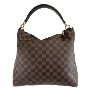 Louis Vuitton LV Portobello Damier Ebene PM Brown Shoulder Bag