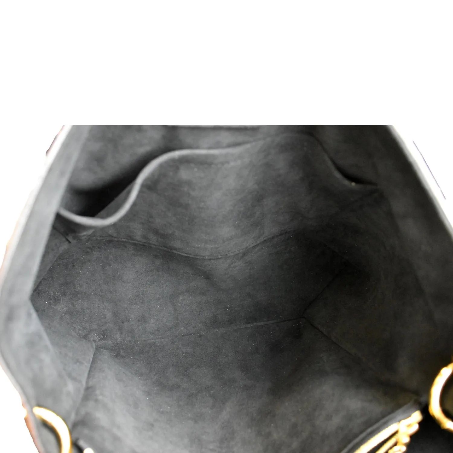 LOUIS VUITTON LV Riverside Damier Ebene Shoulder Bag Black
