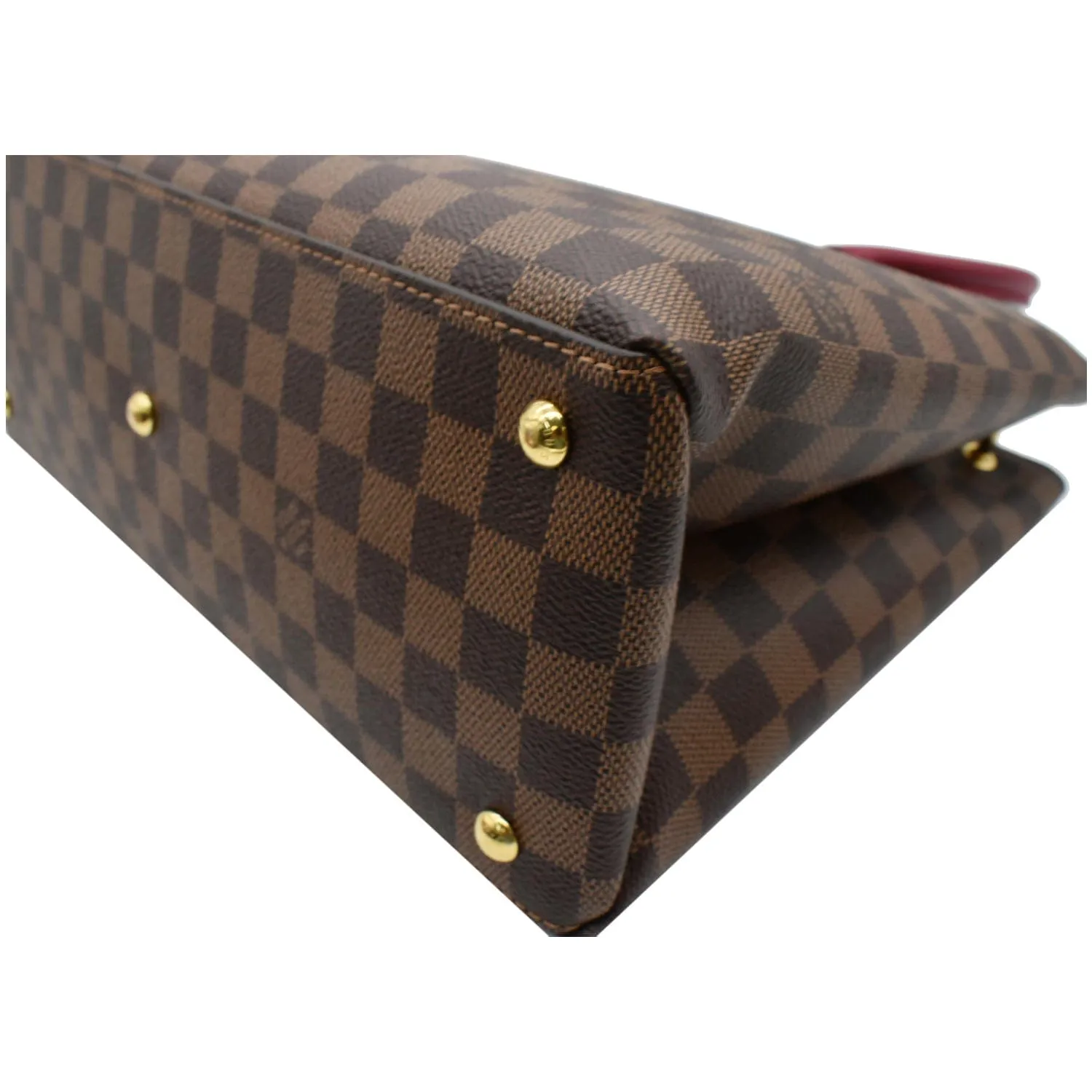 LOUIS VUITTON LV Riverside Damier Ebene Shoulder Bag Brown