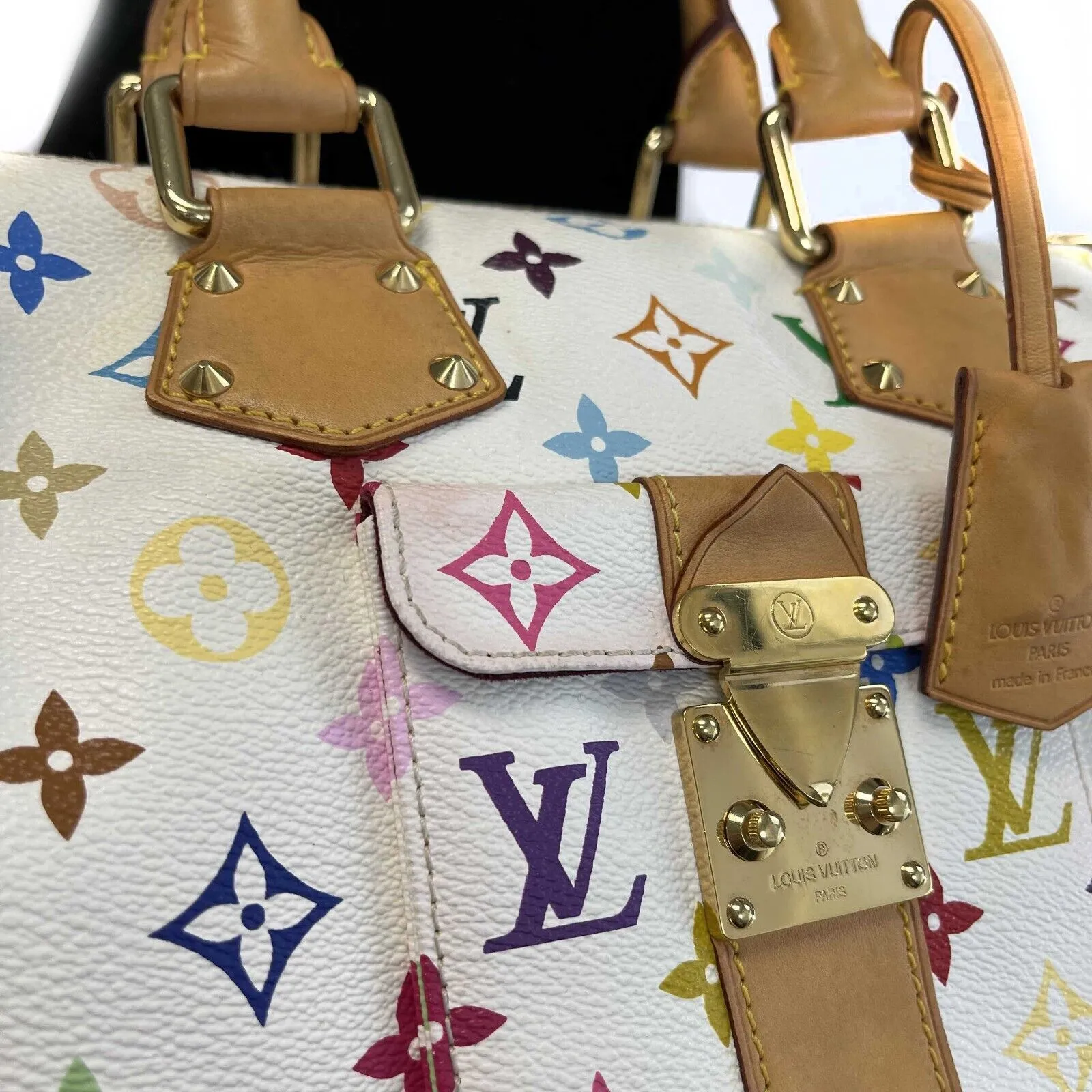 Louis Vuitton - LV Speedy 30 - Monogram Canvas Multicolor Top Handle Satchel