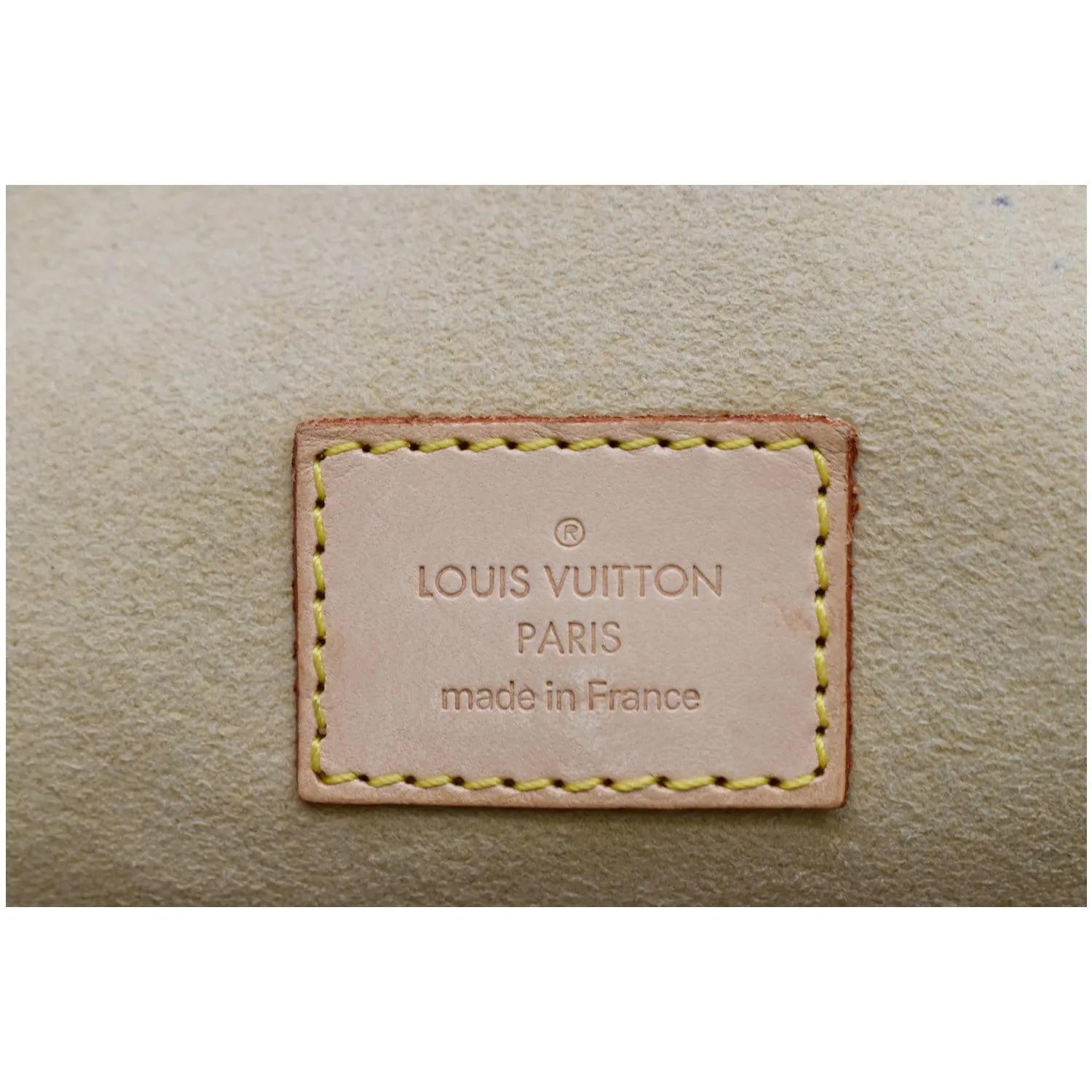 LOUIS VUITTON Manhattan GM Monogram Canvas Satchel Bag Brown
