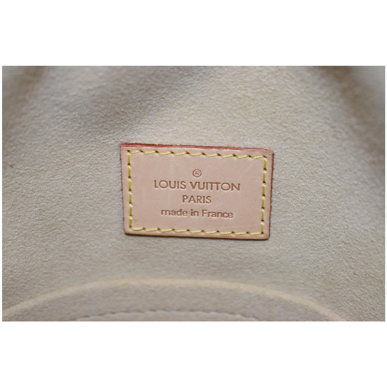 LOUIS VUITTON Manhattan GM Monogram Canvas Satchel Bag Brown