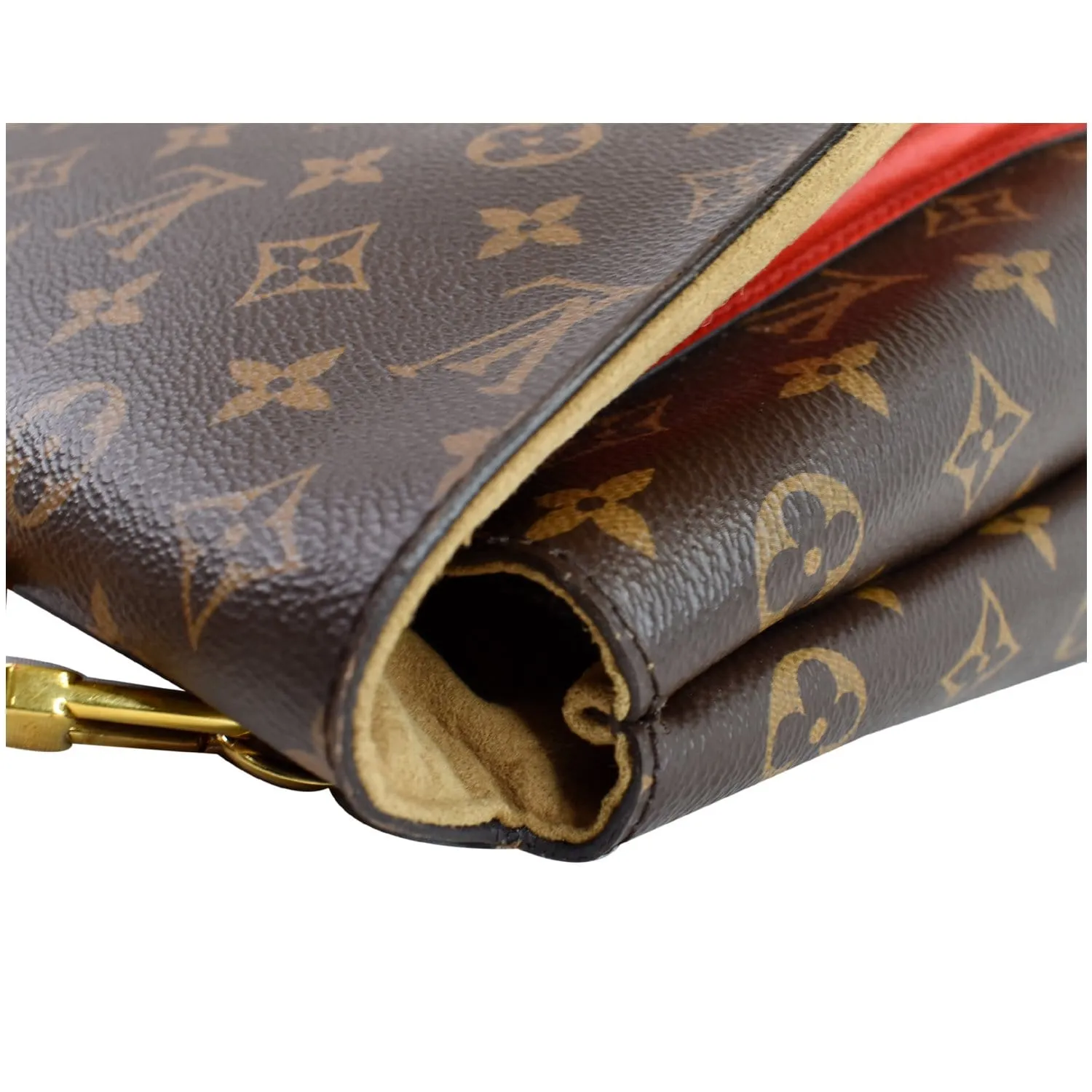 LOUIS VUITTON Marignan Monogram Canvas Messenger Shoulder Bag Coquelicot - Last Call