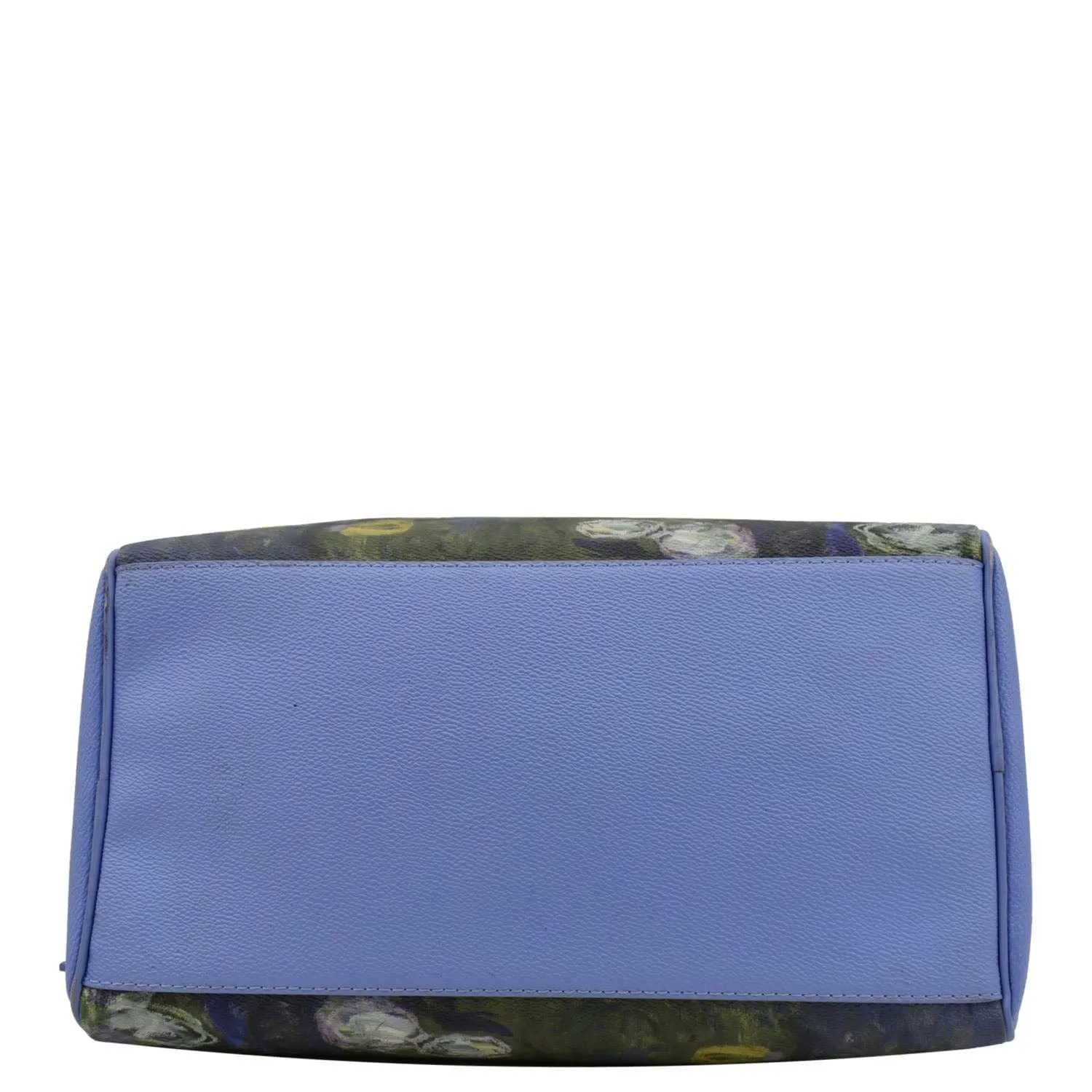 LOUIS VUITTON Masters Monet Speedy 30 Coated Canvas Satchel Bag Blue