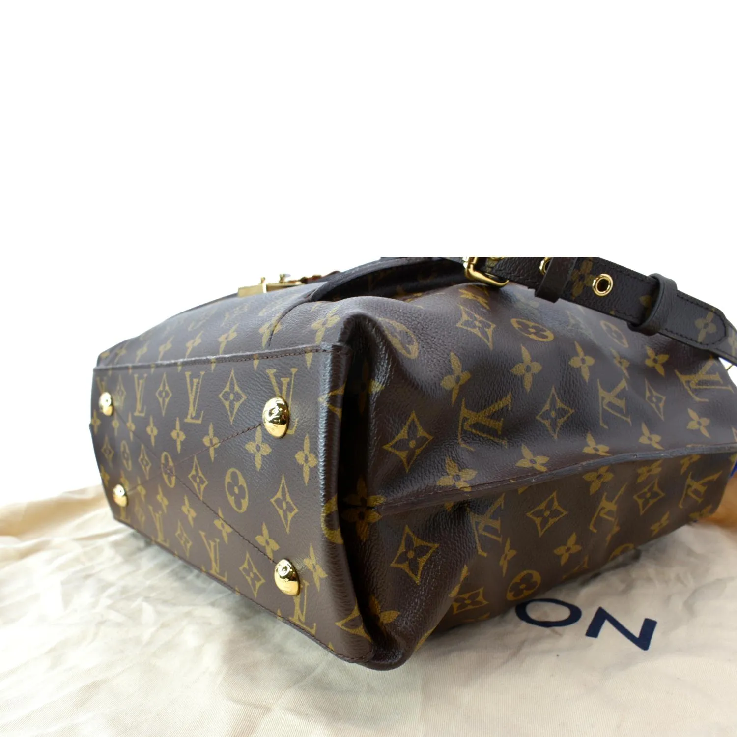 LOUIS VUITTON Metis Hobo Monogram Canvas Shoulder Bag Brown