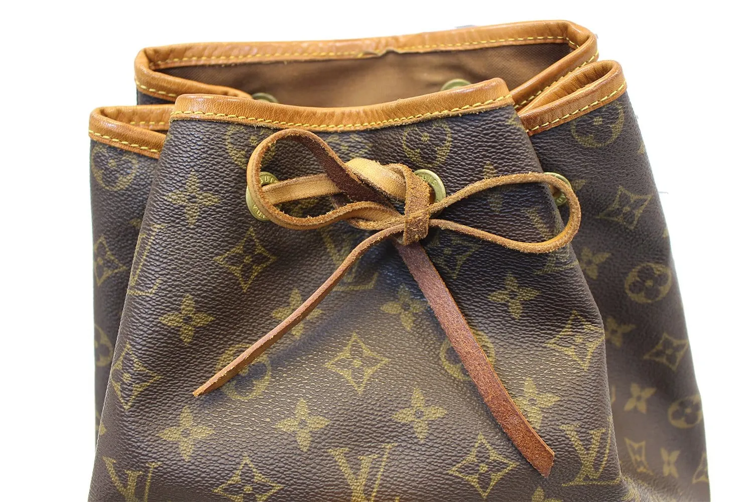 LOUIS VUITTON Monogram Canvas Brown Montsouris GM Backpack Bag