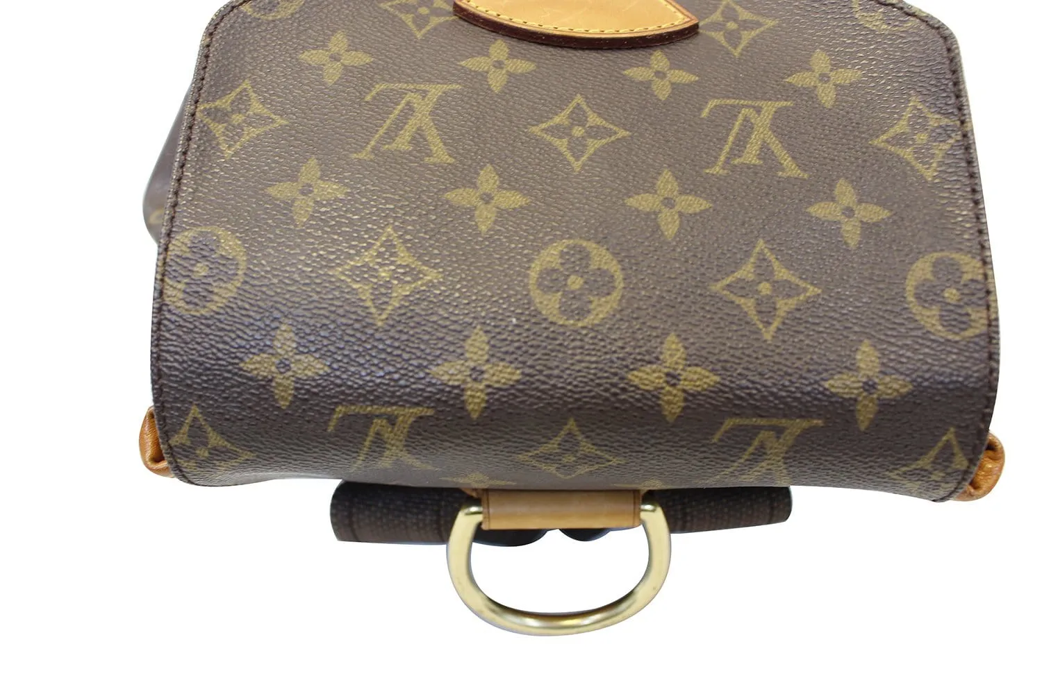 LOUIS VUITTON Monogram Canvas Brown Montsouris GM Backpack Bag