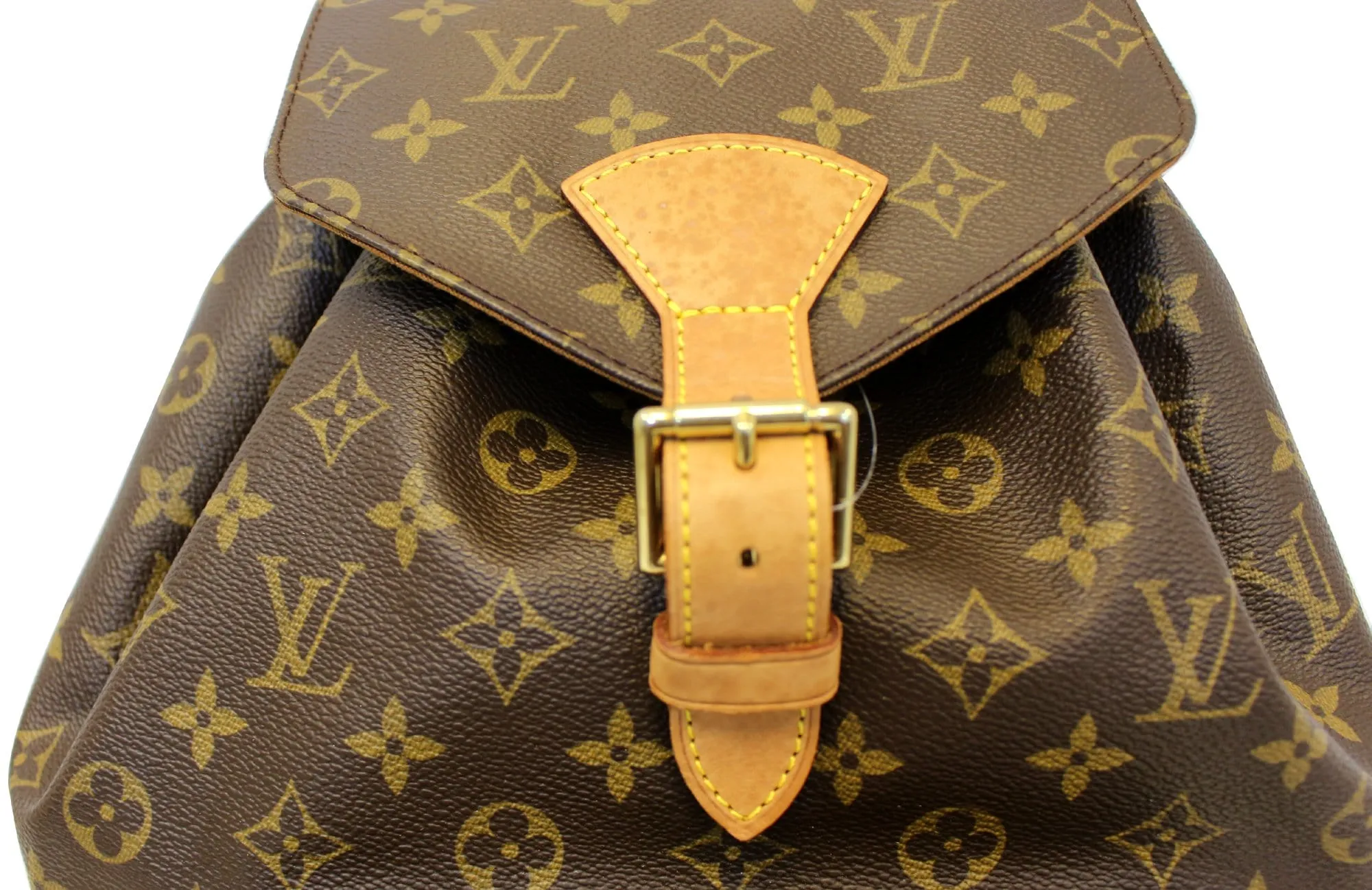 LOUIS VUITTON Monogram Canvas Brown Montsouris GM Backpack Bag
