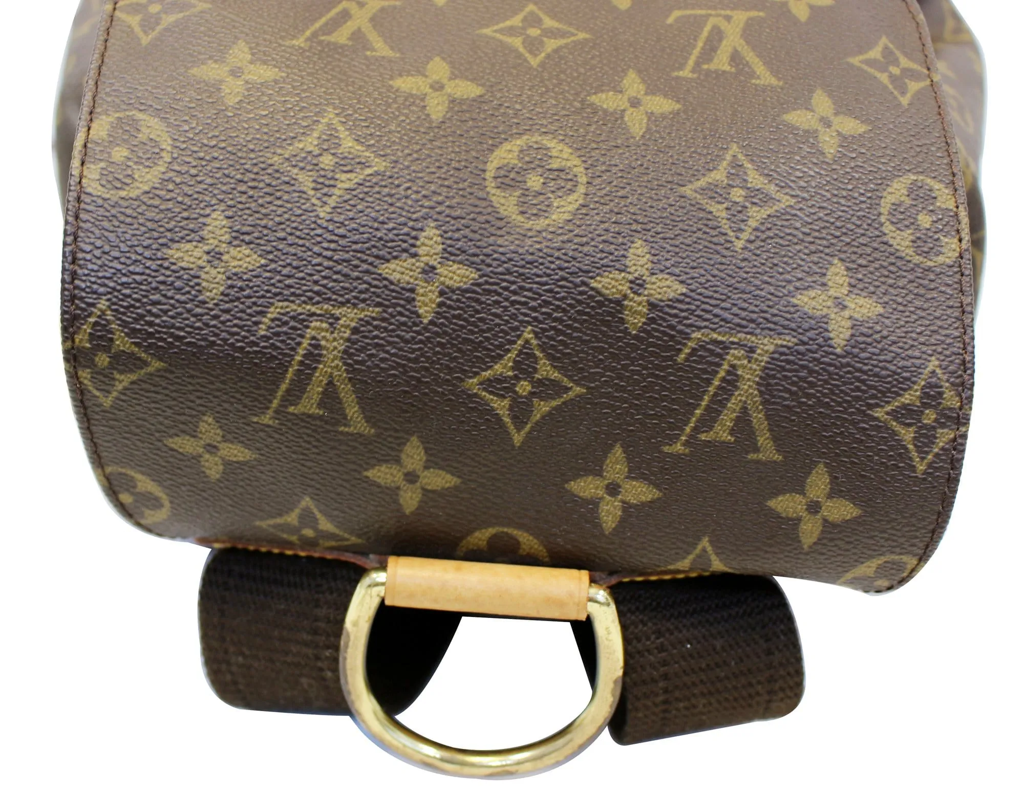 LOUIS VUITTON Monogram Canvas Brown Montsouris GM Backpack Bag