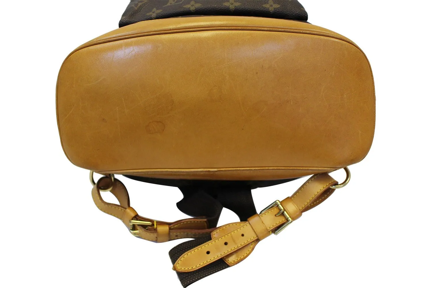LOUIS VUITTON Monogram Canvas Brown Montsouris GM Backpack Bag