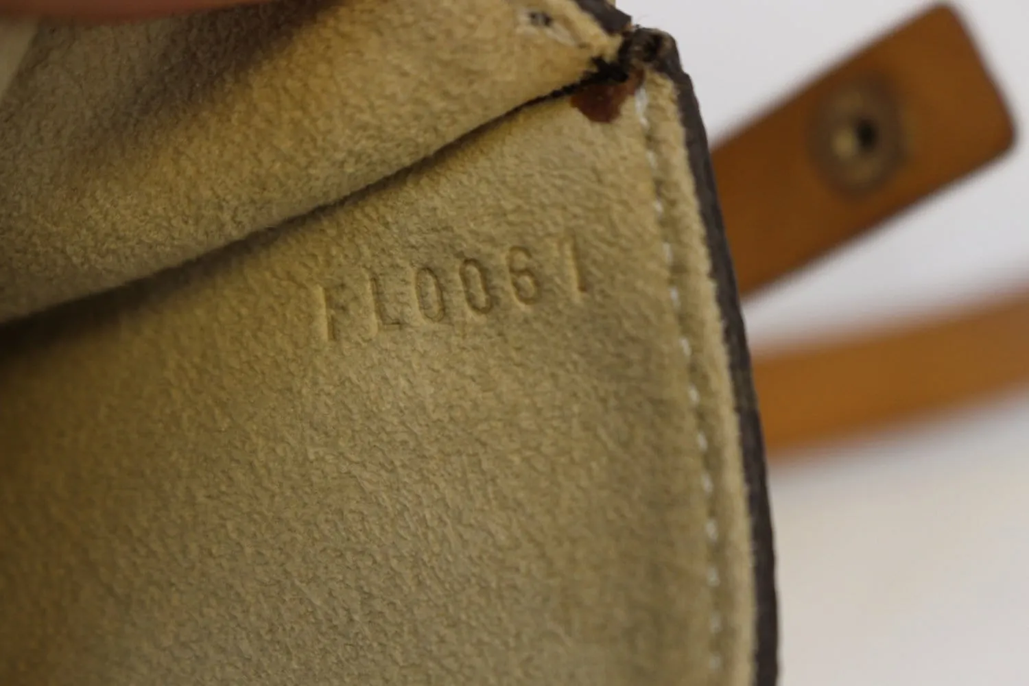 LOUIS VUITTON Monogram Canvas Florentine Pouch Bum Bag