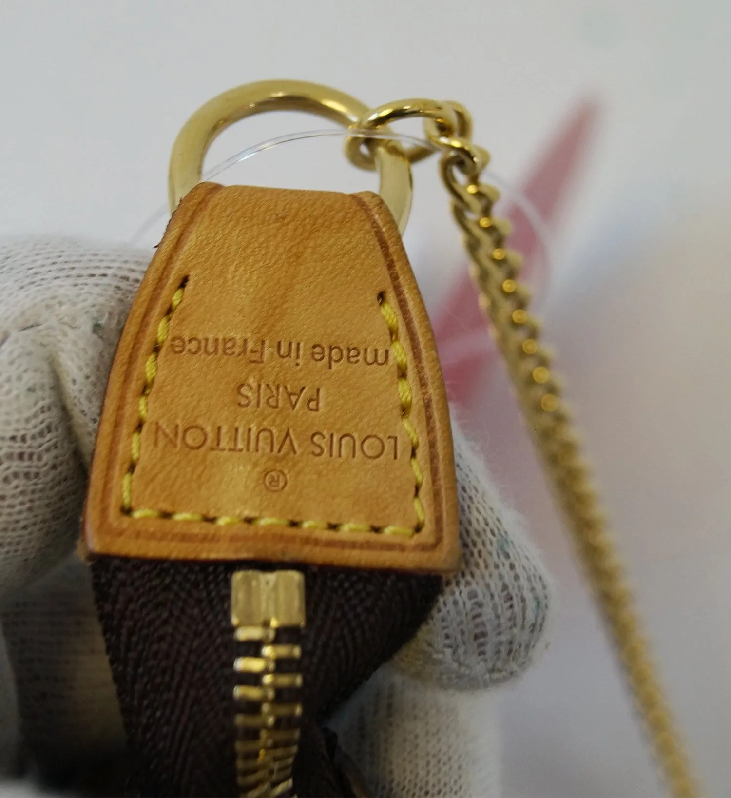 LOUIS VUITTON Monogram Canvas Mini Pochette Accessoires Pouch