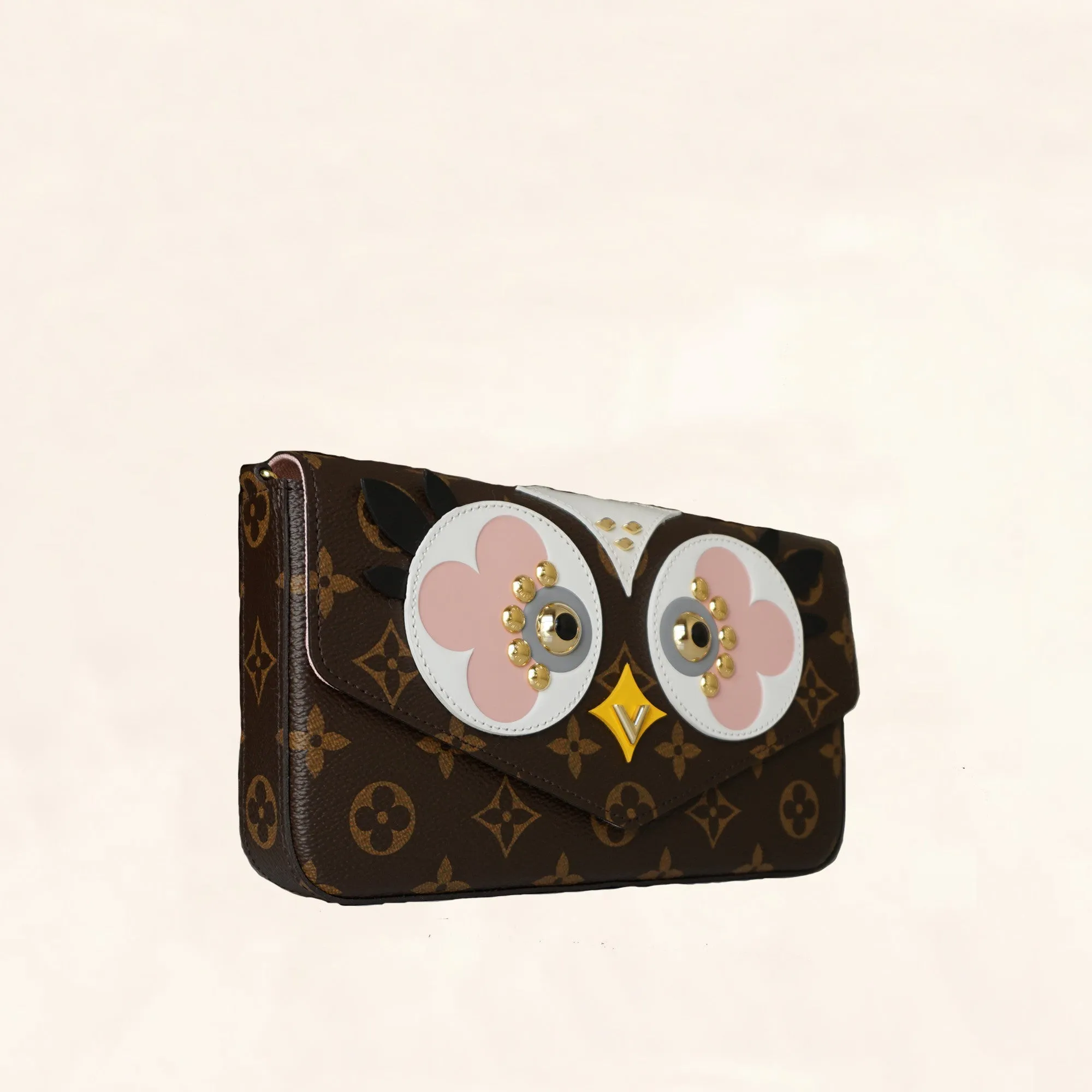 Louis Vuitton | Monogram Canvas Owl Pochette Felicie Chain Wallet | OS