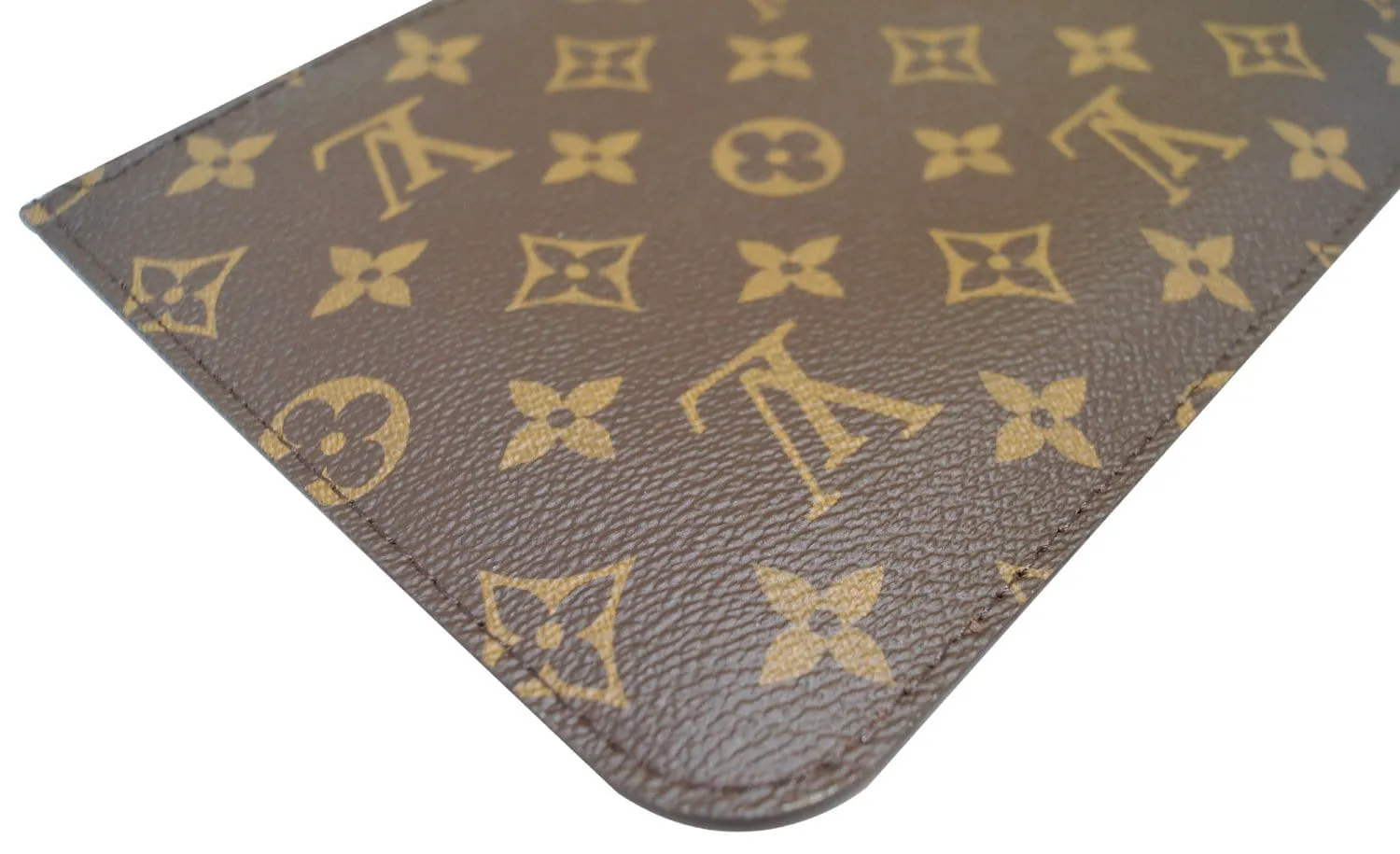 LOUIS VUITTON Monogram Canvas Pochette Wristlet Pouch Neverfull MM