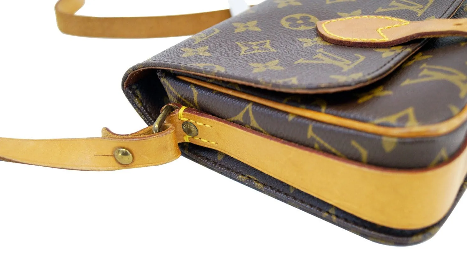 LOUIS VUITTON Monogram Cartouchiere PM Shoulder Bag