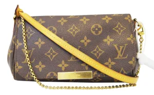 LOUIS VUITTON Monogram Favorite PM Long Strap Shoulder Bag