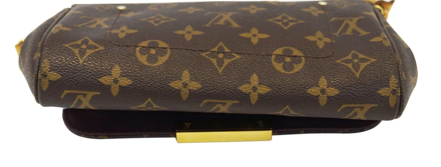 LOUIS VUITTON Monogram Favorite PM Long Strap Shoulder Bag