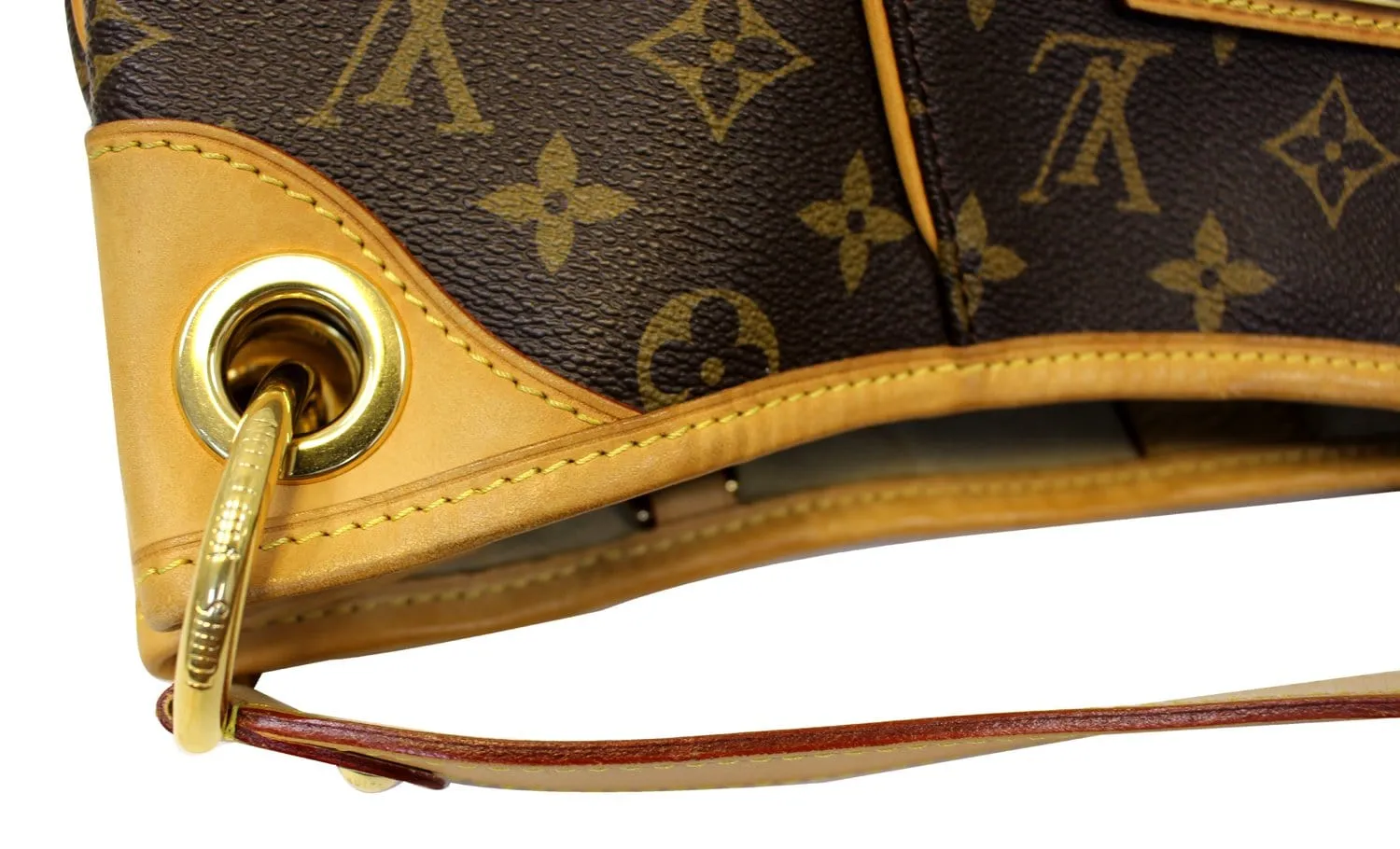 LOUIS VUITTON Monogram Galliera PM Shoulder Bag