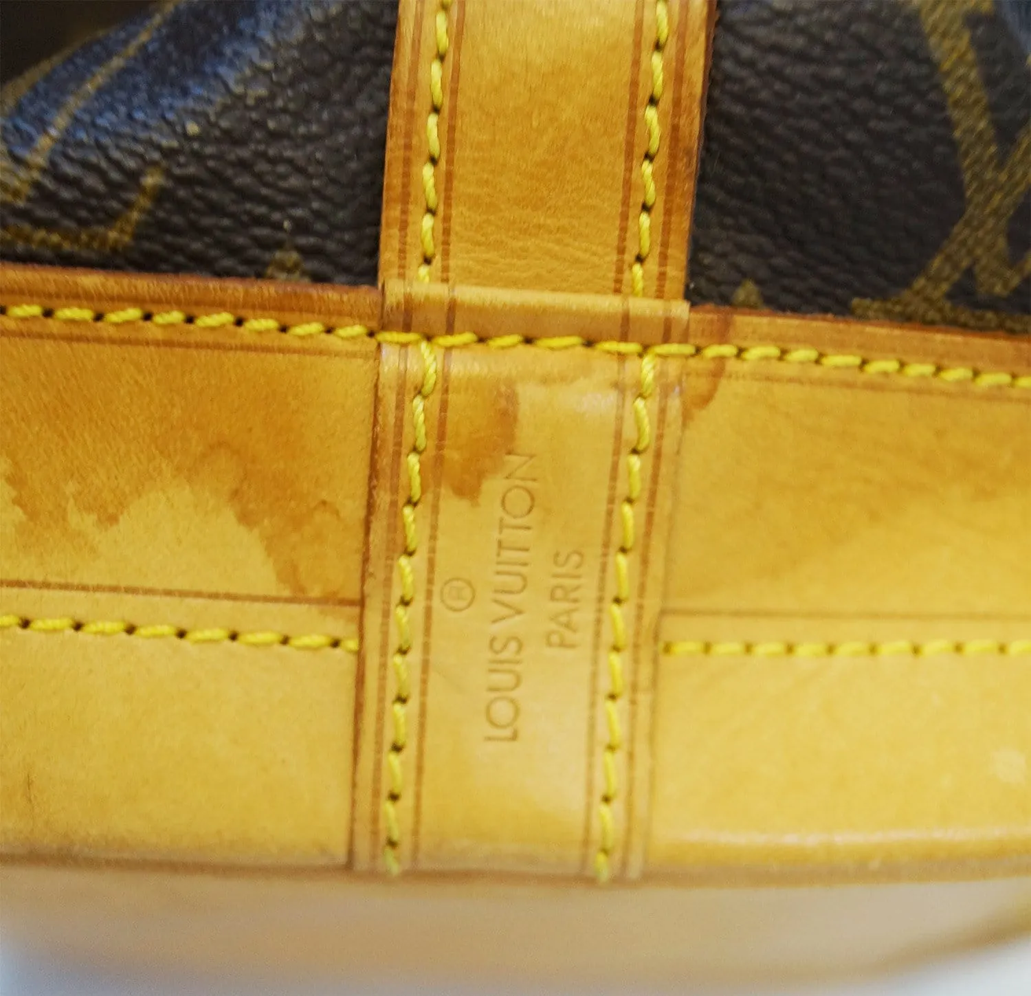 LOUIS VUITTON Monogram Large Noe Shoulder Bag