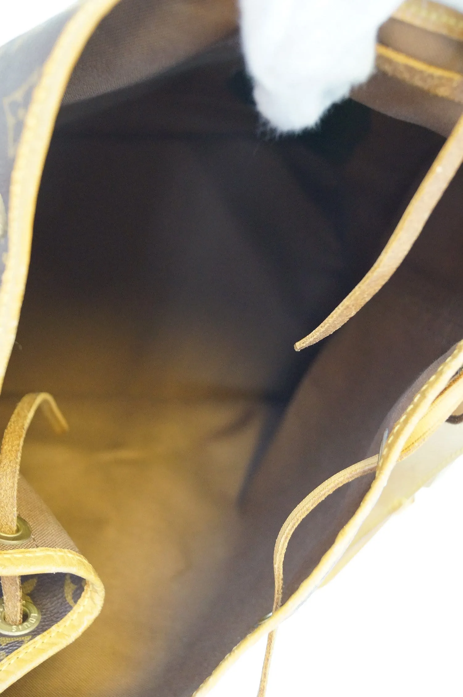 LOUIS VUITTON Monogram Large Noe Shoulder Bag