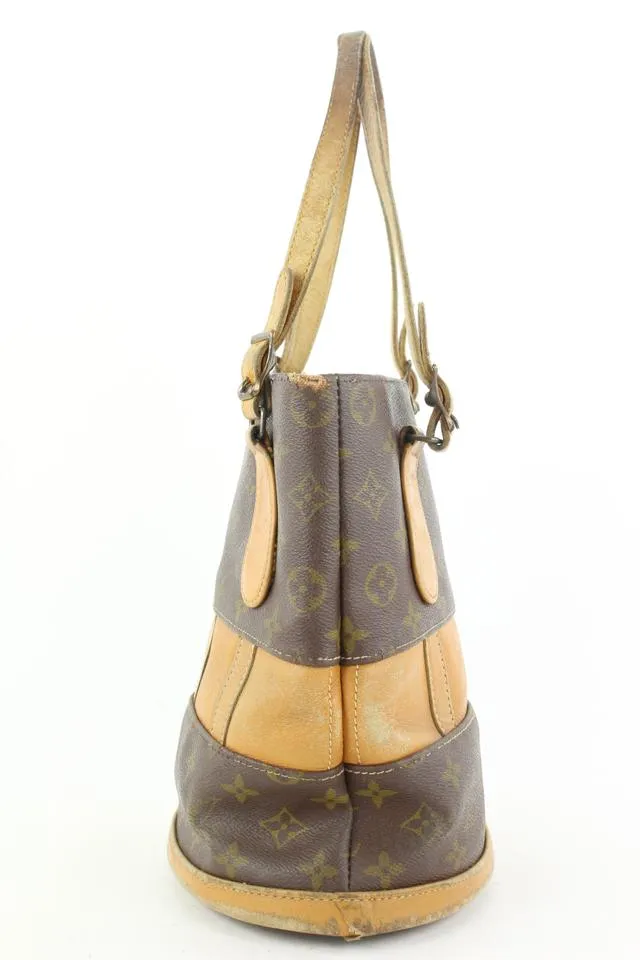 Louis Vuitton Monogram Marais Petite Bucket PM Tote bag 464lvs63