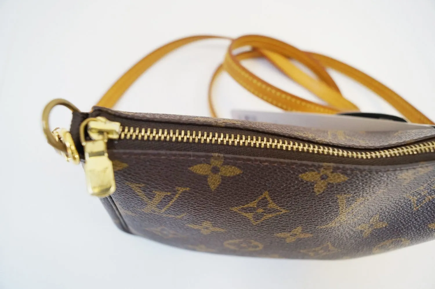 LOUIS VUITTON Monogram Pochette Accessoires Long Shoulder Pouch