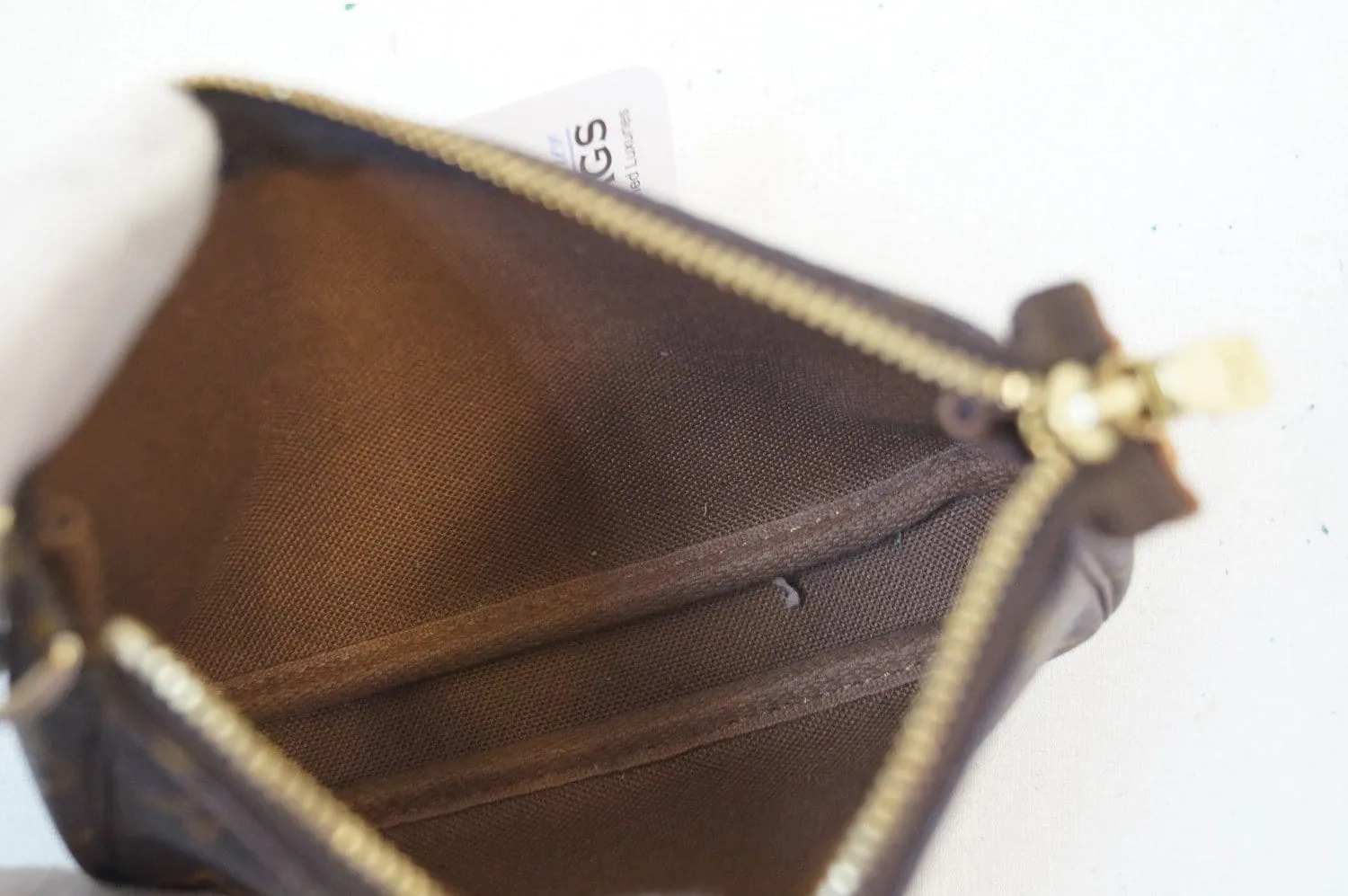 LOUIS VUITTON Monogram Pochette Accessoires Pouch