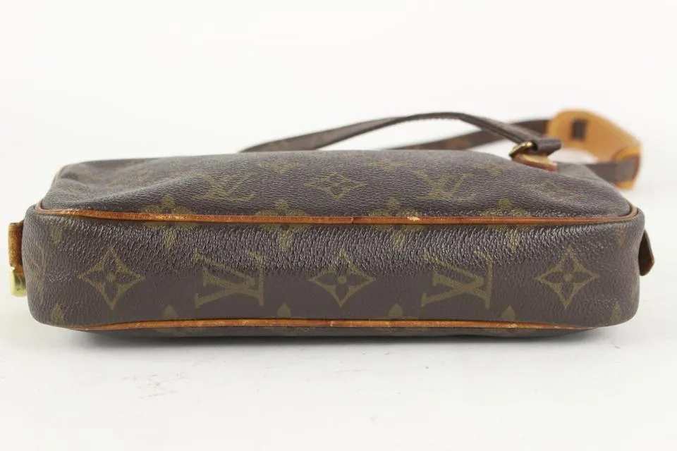 Louis Vuitton Monogram Pochette Marly Bandouliere 8LV1018
