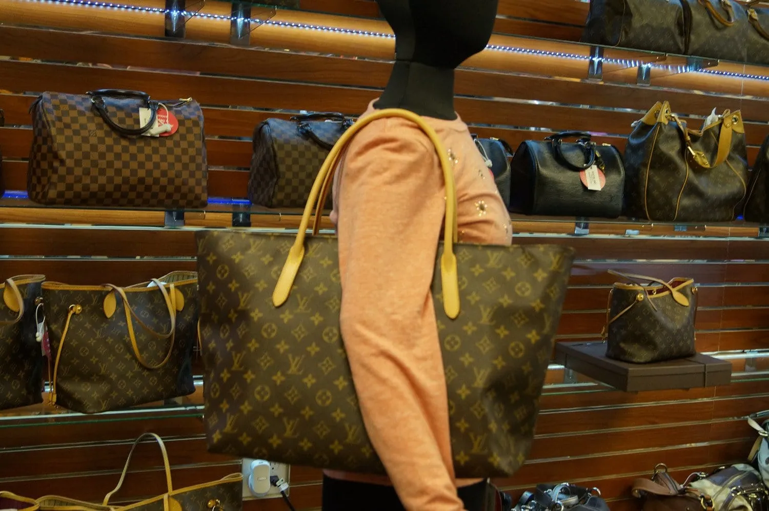 LOUIS VUITTON Monogram Raspail MM Shoulder Bag