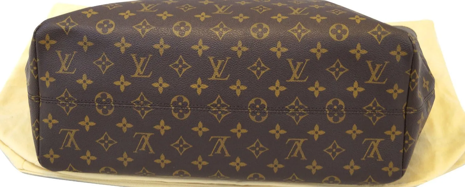 LOUIS VUITTON Monogram Raspail MM Shoulder Bag
