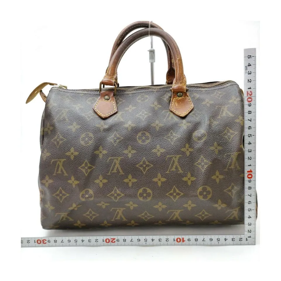Louis Vuitton Monogram Speedy 30 Boston Bag 863165