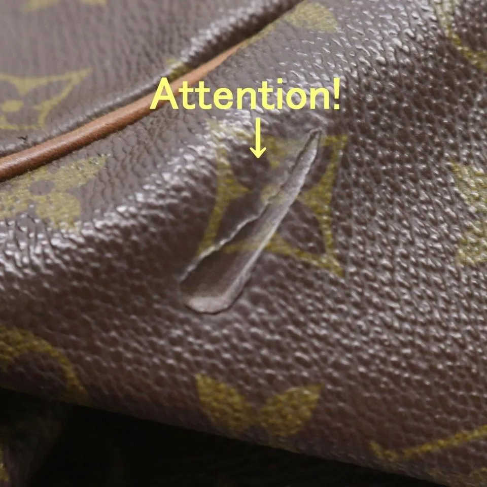 Louis Vuitton Monogram Speedy 35 Boston Bag 44LV713