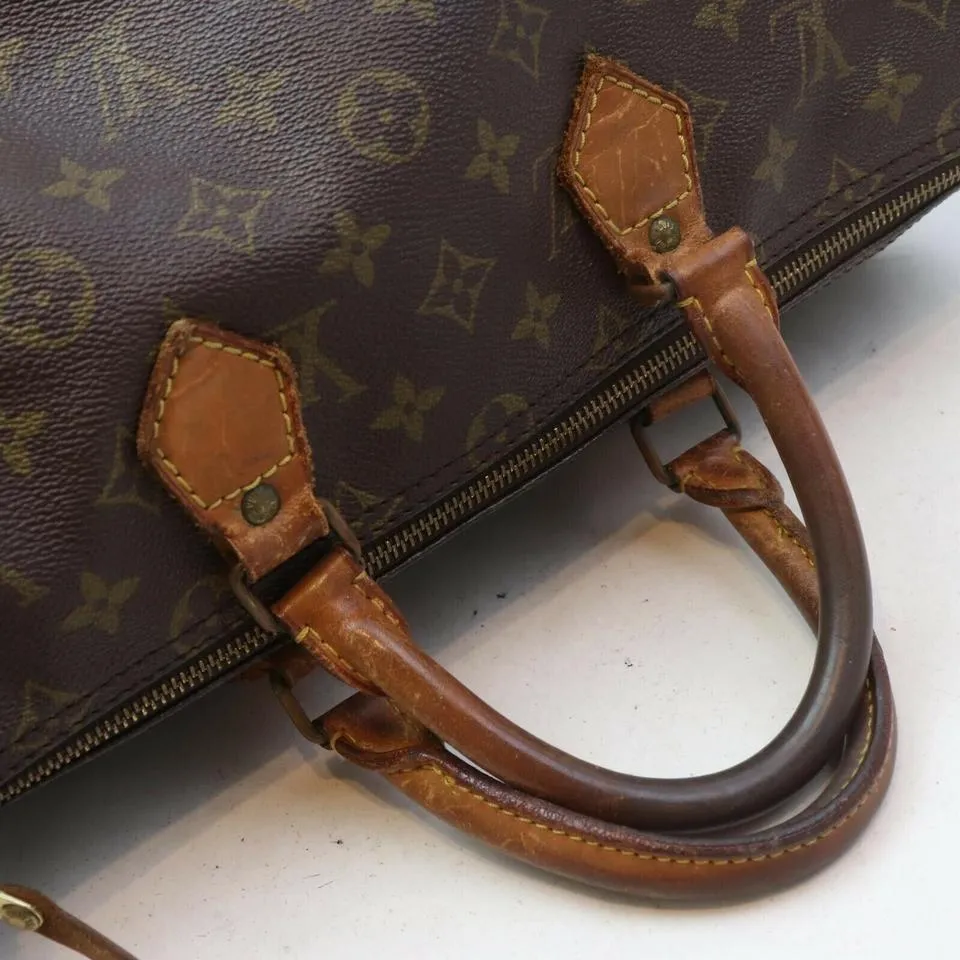 Louis Vuitton Monogram Speedy 35 Boston MM Bag  862666