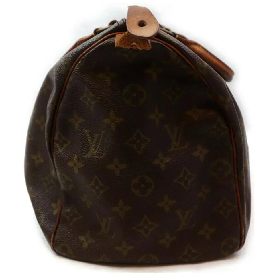 Louis Vuitton Monogram Speedy 35 Boston MM Bag  862666