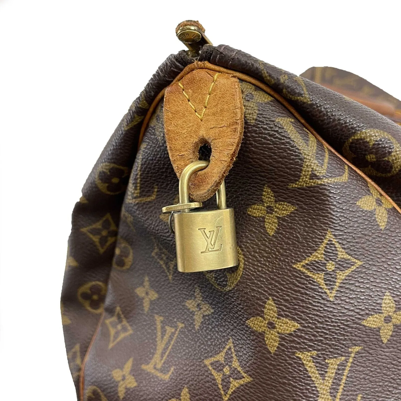 Louis Vuitton - Monogram Speedy 40 - Top Handle w/ Key & Lock