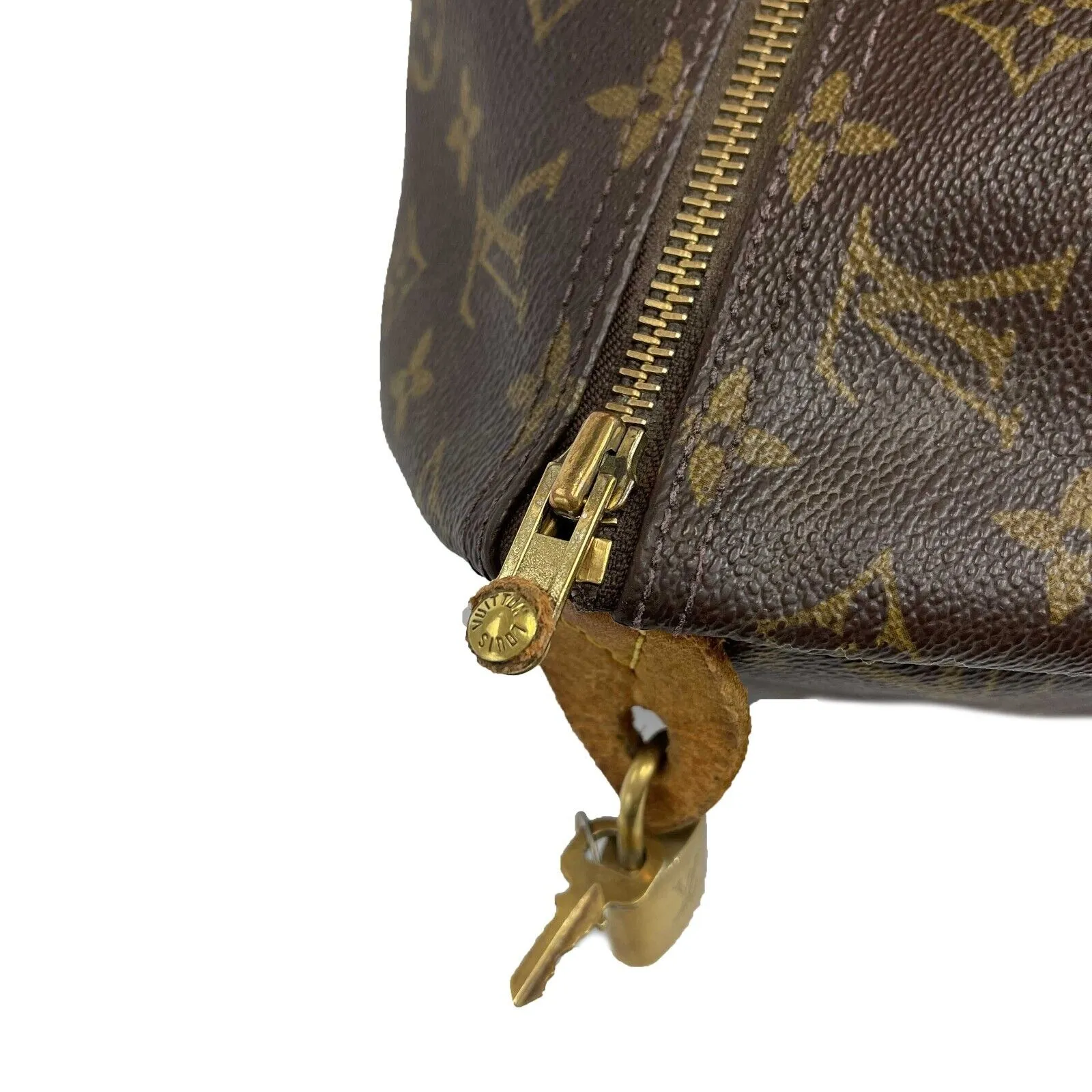 Louis Vuitton - Monogram Speedy 40 - Top Handle w/ Key & Lock
