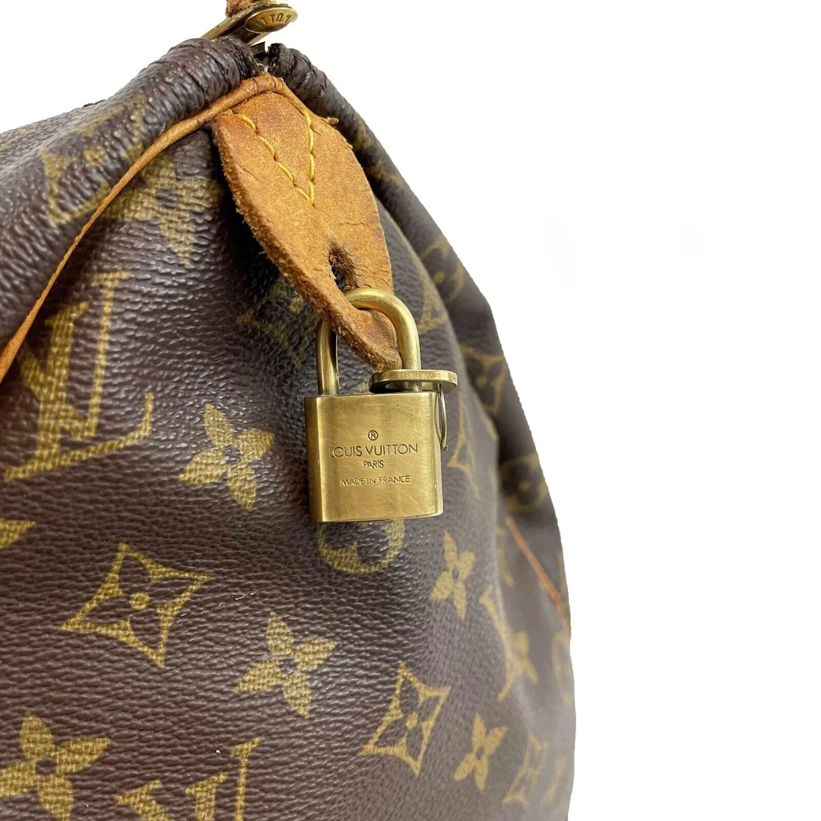Louis Vuitton - Monogram Speedy 40 - Top Handle w/ Key & Lock